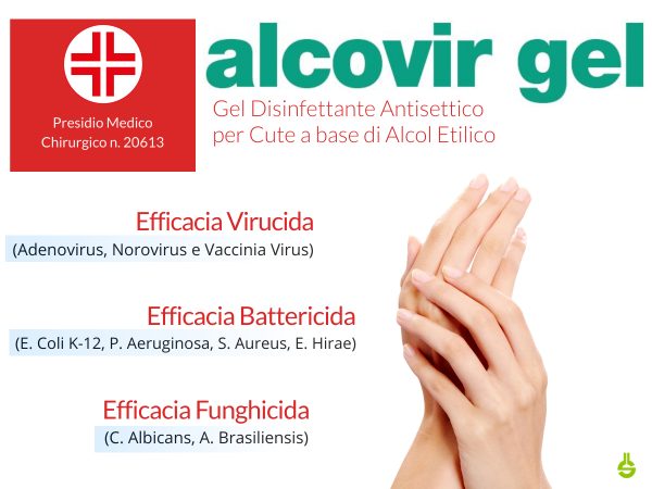 ALCOVIR GEL DISINFETTANTE PRESIDIO MEDICO  80ml - immagine 3
