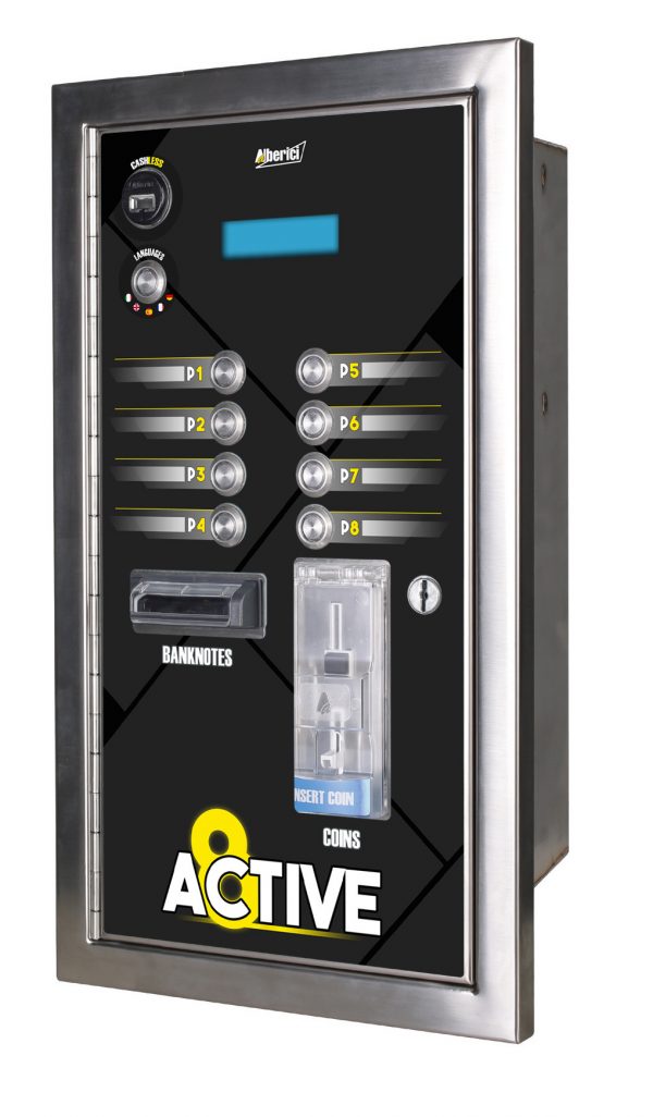 ACTIVE EIGHT Sistema per l’automazione di 8 distinti servizi a tempo